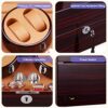 FRUCASE Automatic Watch Winder Brown New Version