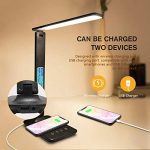 Desk Lamp, LED Desk Lamp with Wireless Charger, USB Charging Port