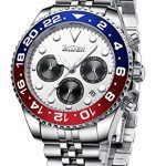Chronograph Stainless Steel Waterproof Date Analog Watch