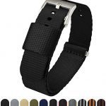20mm Black Jetson NATO Style Watch Strap