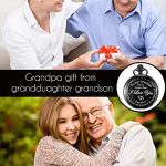 Hicarer Grandfather Pocket Watch for Father's Day Christmas Birthday