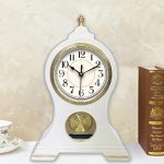 Mantel Clock: Timeless Elegance, Silent Operation - The Perfect Home Decor and Gift