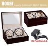 HOSEN Luxury Automatic Watch Winder Storage Display Box