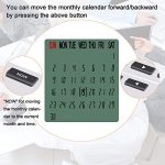 Bedroom Digital Alarm Calendar Clock