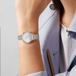 Elegant Diamond Wristwatch Girls Ultra-Thin Waterproof