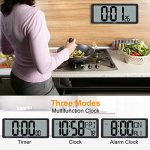 Large Digital Wall Clock for Bedroom