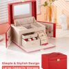Jewelry Box Storing for Watch Faux Leather