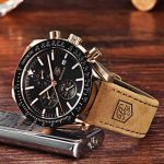 BENYAR Mens Watches Quartz Chronograph Business Luxury