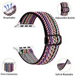  Adjustable Elastic Bands Compatible for Apple Watch Band 38mm