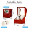 Single Watch Winder with Quiet Japanese Mabuchi Motor