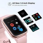 LETSCOM Smart Watch Fitness Tracker Heart Rate Monitor
