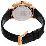 Bruno Magli White Dial with Italian Leather Strap Watch