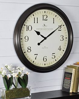 Wall Clock, American Crafted, Oil Rubbed Bronze