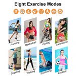 Waterproof Smartwatch Fitness Tracker with Heart Rate Sleep Monitoring