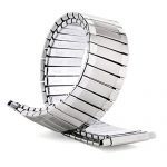 Speidel Men’s Twist-O-Flex XL Stainless Steel Stretch