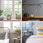 Silent Clock Shelf Alarm Non-Ticking