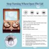 FRUCASE Automatic Watch Winder Brown New Version