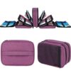Purple 84 Watches Bands Storage Carrying Case