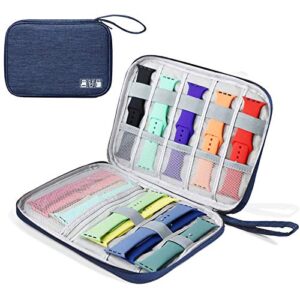 Blue Watch Bands Storage Bag