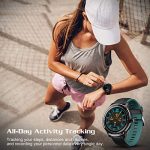 Smart Watch for Android iOS Fitness Tracker with Heart Rate Monitor