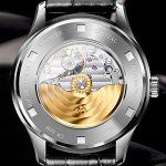 Waterproof self Wind Mechanical Business Wristwatch