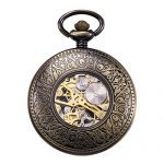 Antique Men's Pocket Watch: A Nostalgic Elegance in Bronze