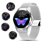 Waterproof Smartwatch Fitness Tracker with Heart Rate Sleep Monitoring