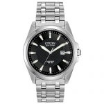 Citizen Men's Eco-Drive Stainless Steel Dress Watch with Date
