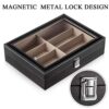 Elegance and Organization: 8-Slot Sunglasses and Eyeglasses Display Organizer