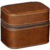 Leather Watch Box with Valet Drawer