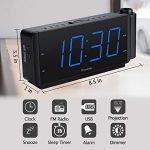 DreamSky Projection Alarm Clock Radio with USB Charging