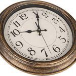Retro Wall Clock Silent Non-Ticking