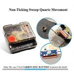 Silent Non-Ticking Wall Clock
