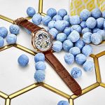 Stührling Original Rose Gold Watch for Men Skeleton Watch