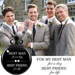 Pocket Watch Men Personalized Black Chain