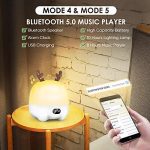 Star Projector Night Light for Kids Baby, Bluetooth Music Speaker