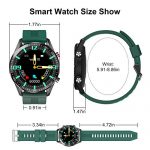 Waterproof Sport Smart Watch Blood Pressure Sleep Monitor Fitness
