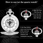 Fullmetal Alchemist Pocket Watch with Chain Box