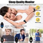 Fitness Watch with Blood Pressure Heart Rate Monitor Activity Tracker