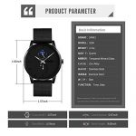 Wrist Watch Minimalist Waterproof Mens Watch