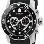 Invicta Men's Pro Diver Scuba with Black Silicone Strap