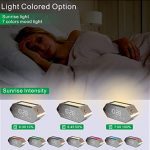 Projection Alarm Clock for Bedrooms, 180° Ceiling Projector