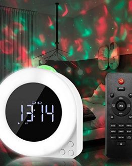 Alarm Clock Star Projector Night Light