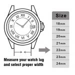 18mm Quick Release Leather Watch Band