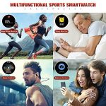 Smartwatch Fitness Tracker with Heart Rate Monitor