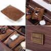 Readaeer 10 Slot PU Leather Watch Box Organizer