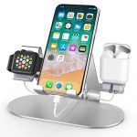 3 in 1 Aluminum Charging Station for Apple