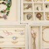 Velvet Jewelry Organizer Tray Stackable, Jewelry Storage