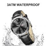 LIGE Men Casual Fashion Quartz Watch Roman Numeral