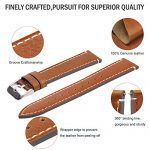 Top Leather Watch Strap Replacement 22mm